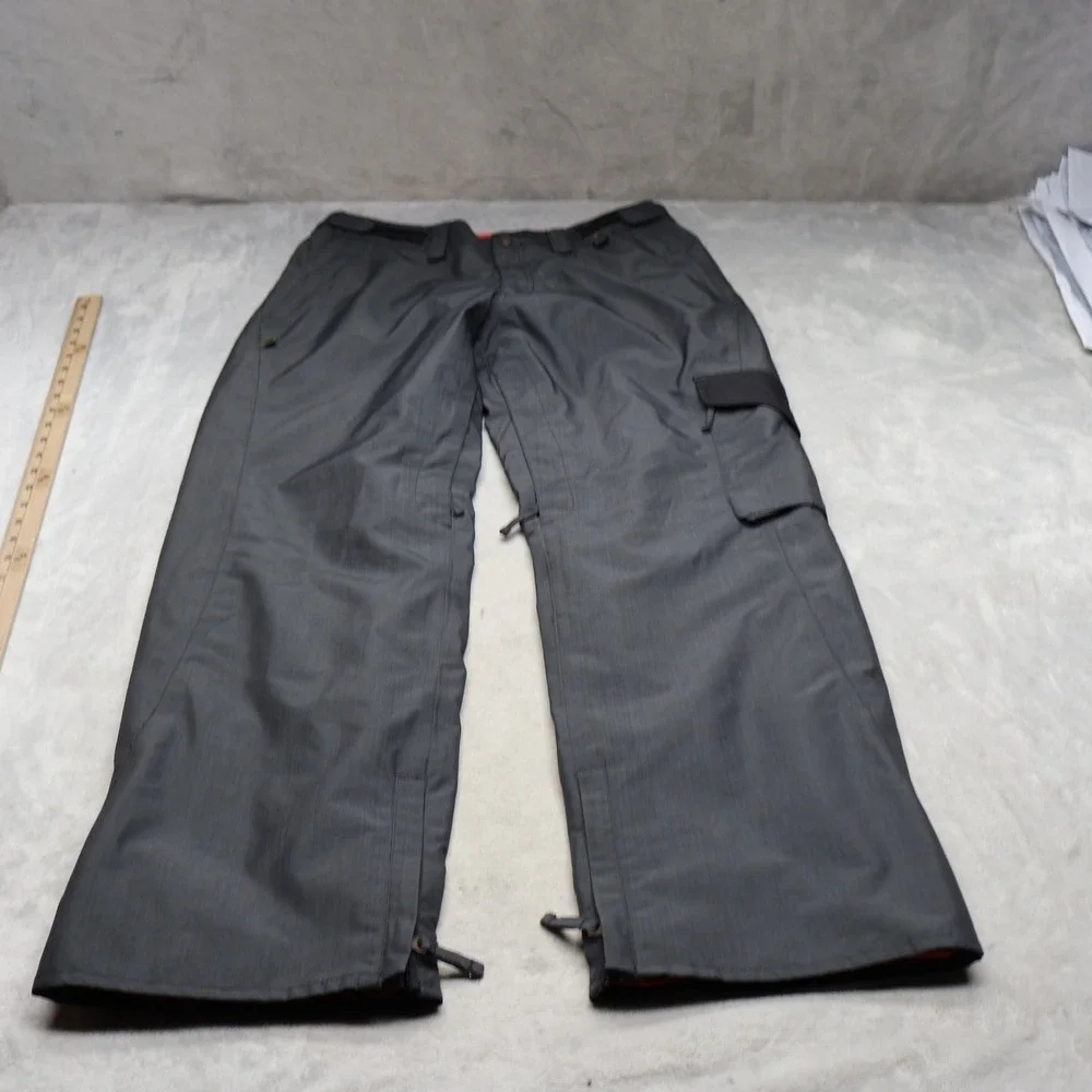 Planet Earth Snow Pants Men Medium Black Ski Winter Technical Eco Friendly 34x31